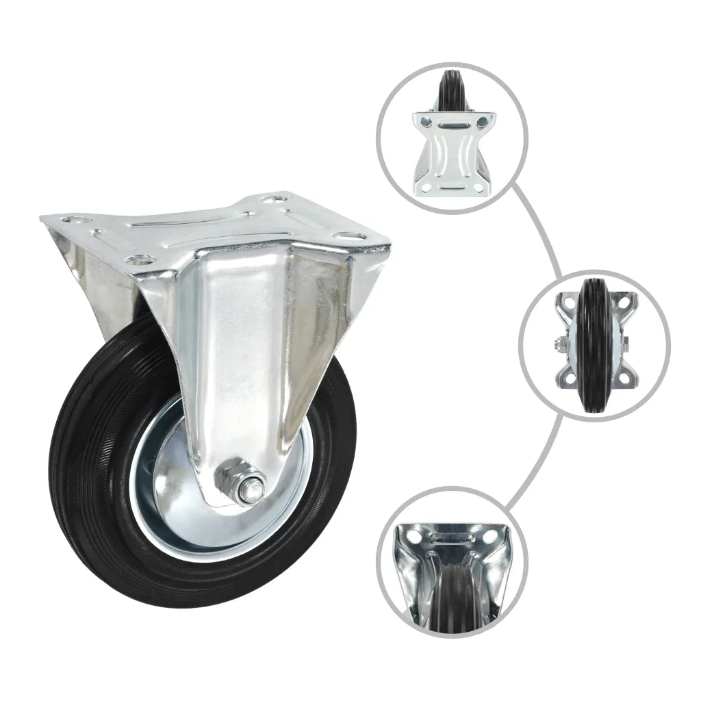 Rodas fixas 4 pcs 160 mm