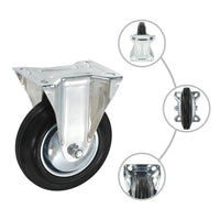 Rodas fixas 4 pcs 160 mm