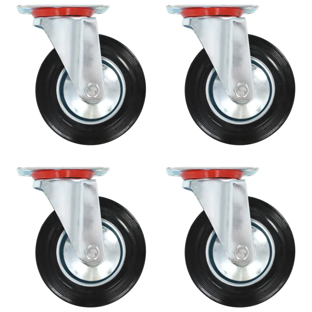 Rodas giratórias 4 pcs 160 mm