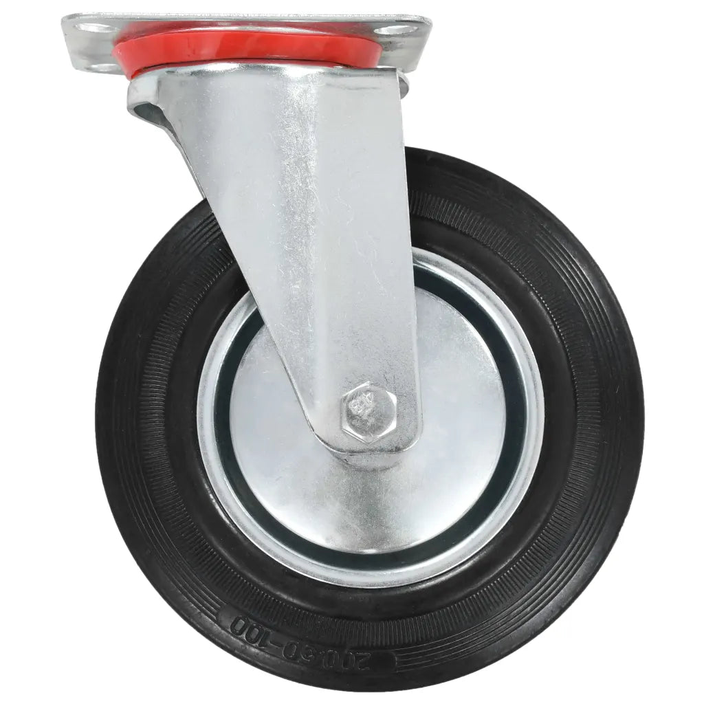 Rodas giratórias 4 pcs 200 mm