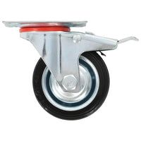 Rodas giratórias 4 pcs 75 mm