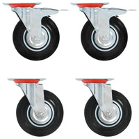 Rodas giratórias 4 pcs 125 mm