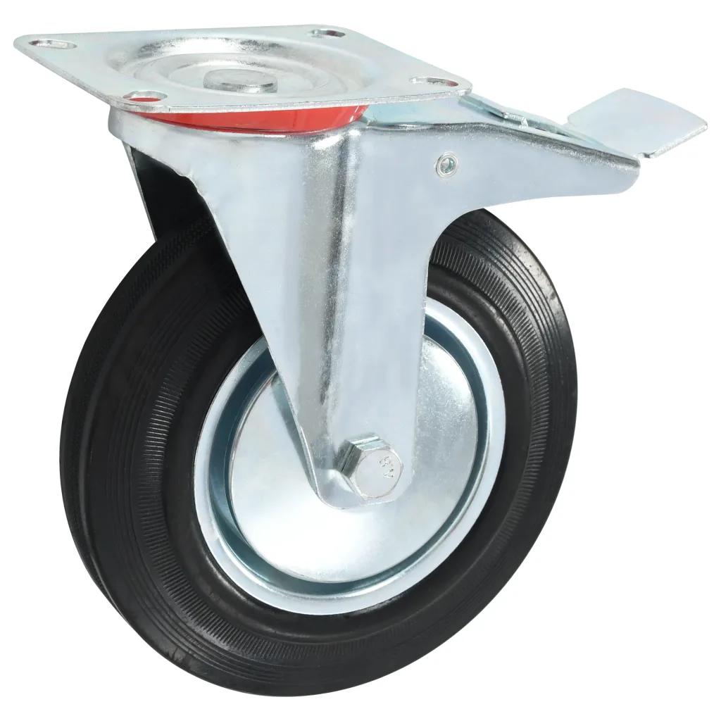 Rodas giratórias 4 pcs 200 mm