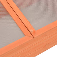 vidaXL Estufa em madeira 100x50x34 cm