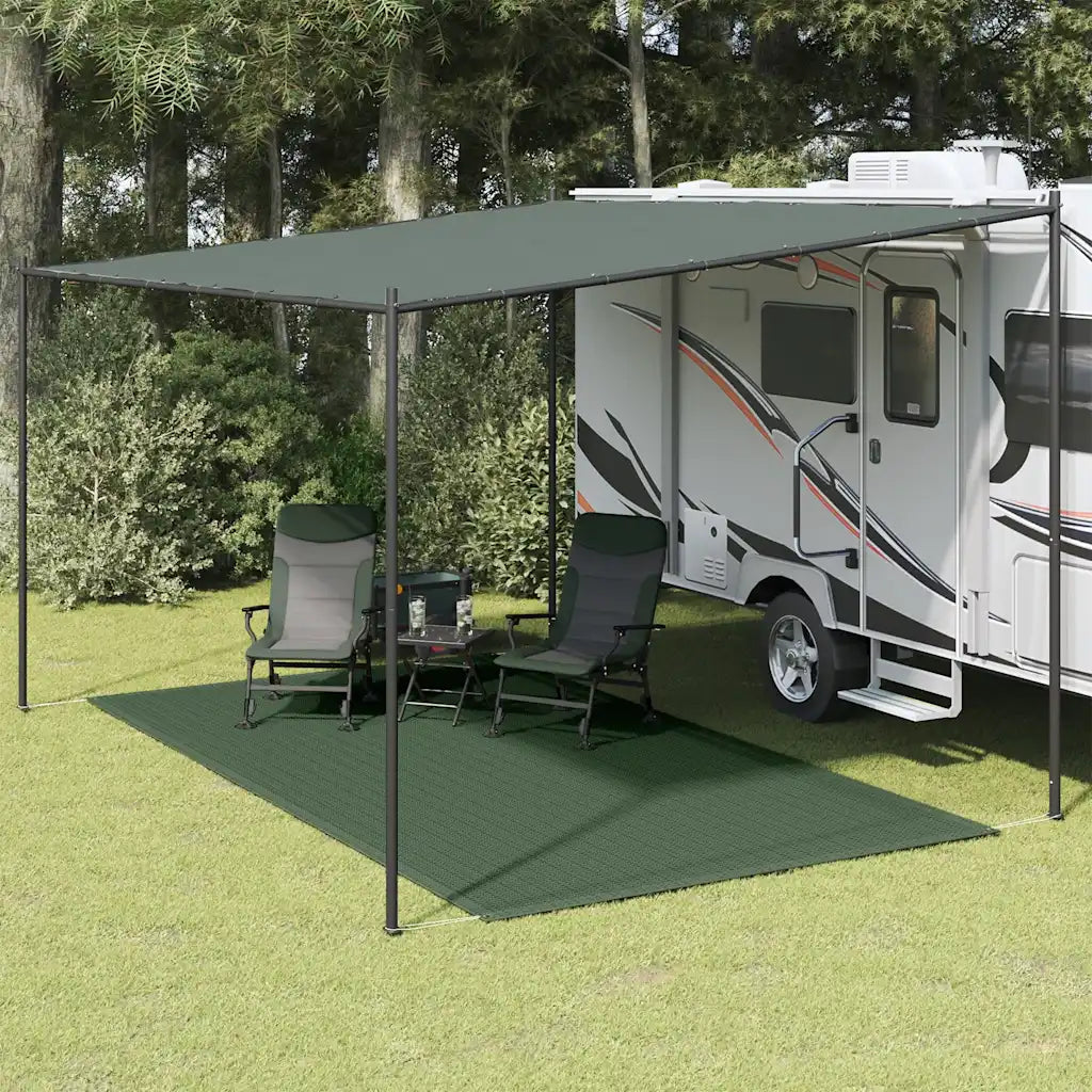 Tapete para tenda 250x400 cm PEAD verde