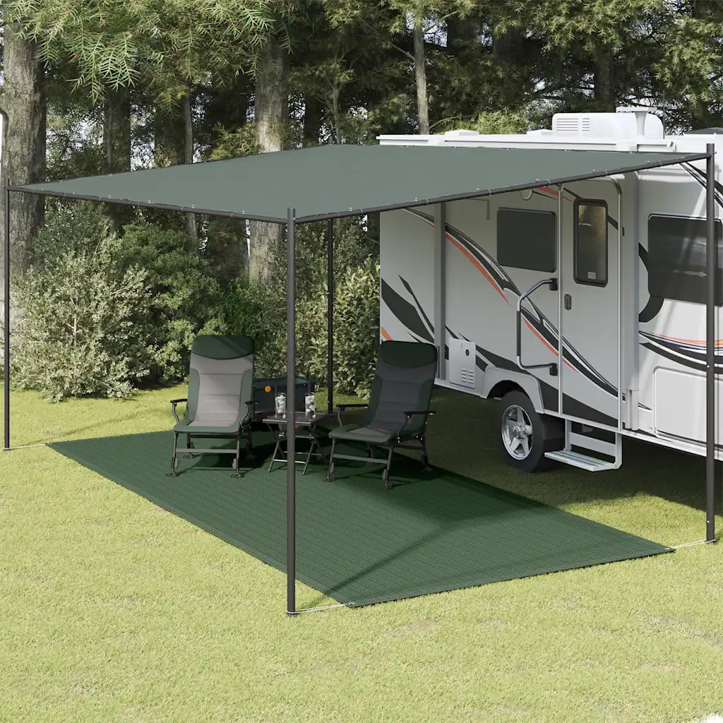 Tapete para tenda 250x500 cm PEAD verde