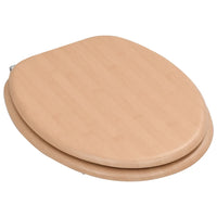 Assento de sanita com tampa MDF design bambu