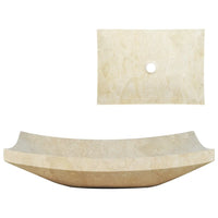 Lavatório 50x35x12 cm mármore cor