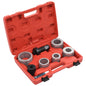 8 pcs kit de expansão do tubo de escape aço carbono e alumínio