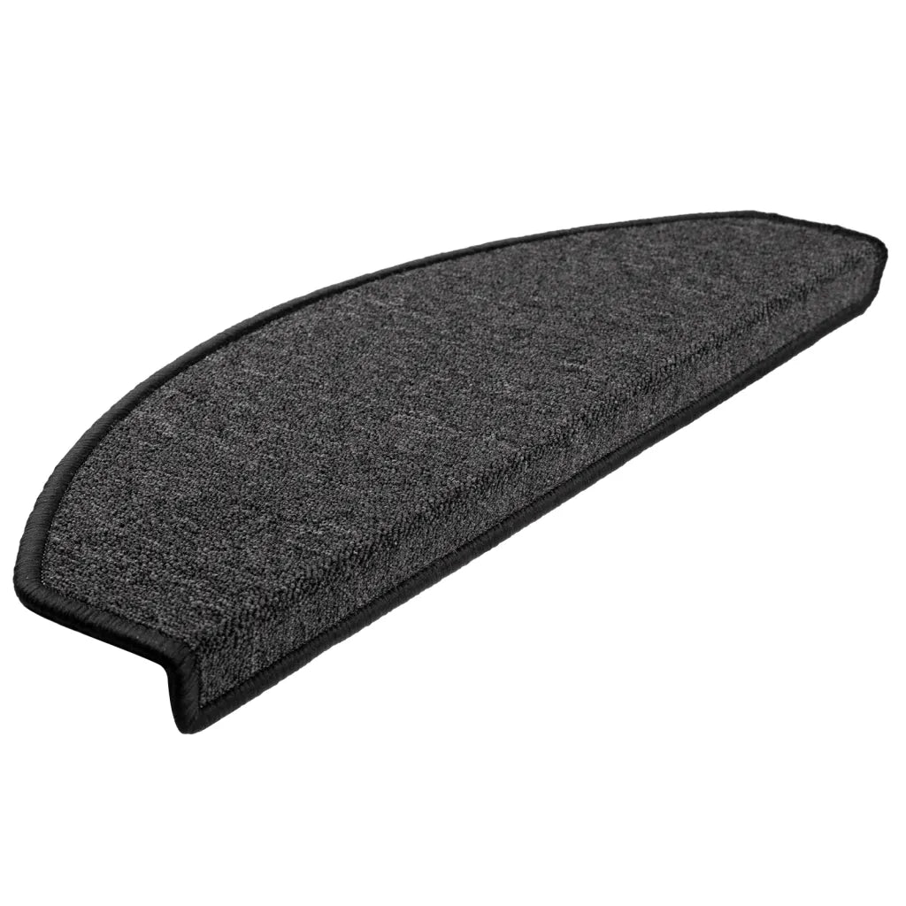 Tapetes de escada 15 peças 65x24x4 cm  meio redondo grande