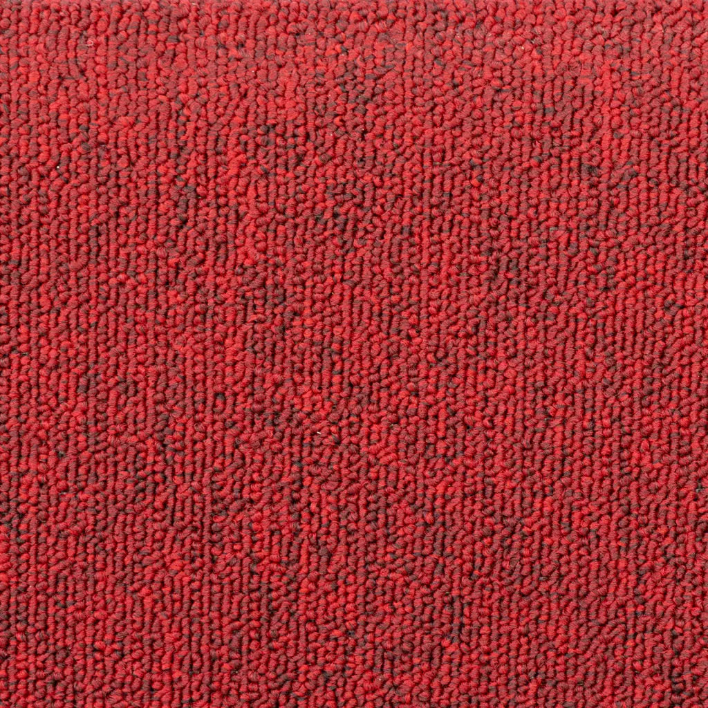 Tapetes de escada 15 peças 65x24x4 cm Vermelhos meio redondo grande