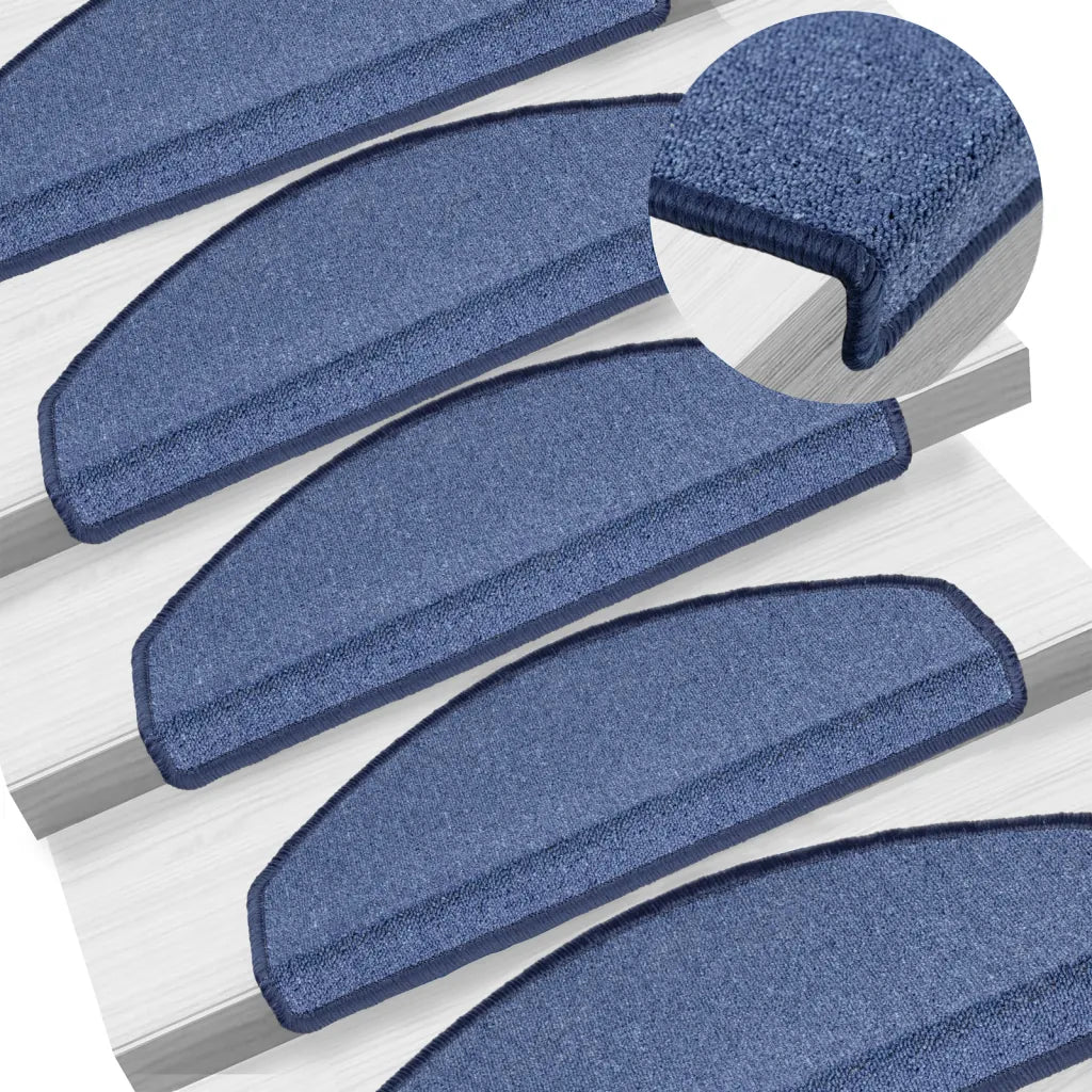 Tapetes de escada 15 pcs 65x24x4 cm