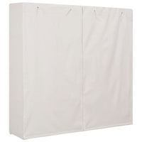 vidaXL Roupeiro 173x40x170 cm tecido branco