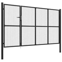 Portão de jardim em aço 350x150 cm