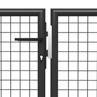 Portão de jardim em aço 350x150 cm