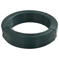 Arame para prender cerca 250 m 0,9/1,4 mm aço preto esverdeado