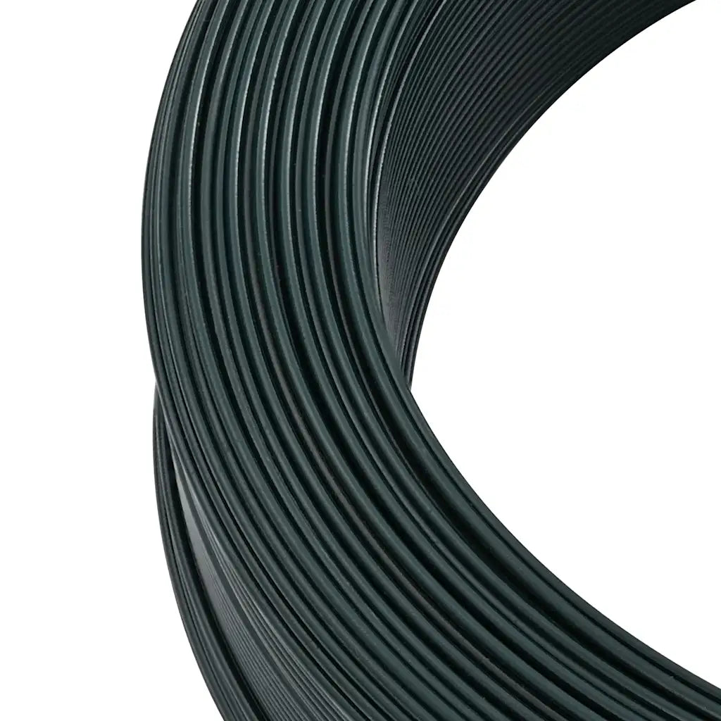 Arame para prender cerca 250 m 2,3/3,8 mm aço preto esverdeado