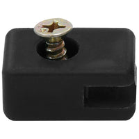 vidaXL Suporte arame cerca de jardim c/ parafuso 100 conj. antracite