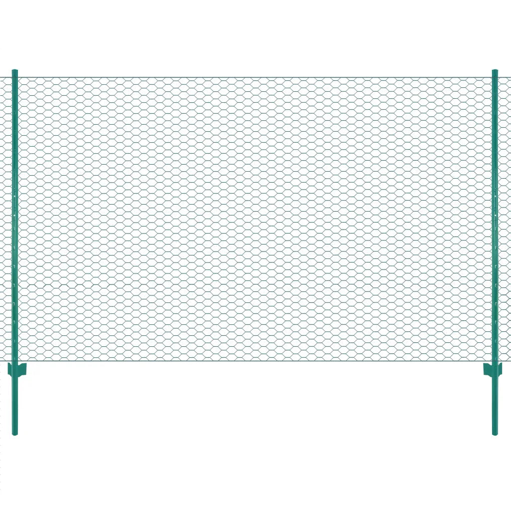 Cerca de arame com postes aço 25x1,5 m