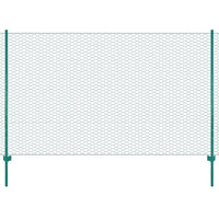 Cerca de arame com postes aço 25x2 m