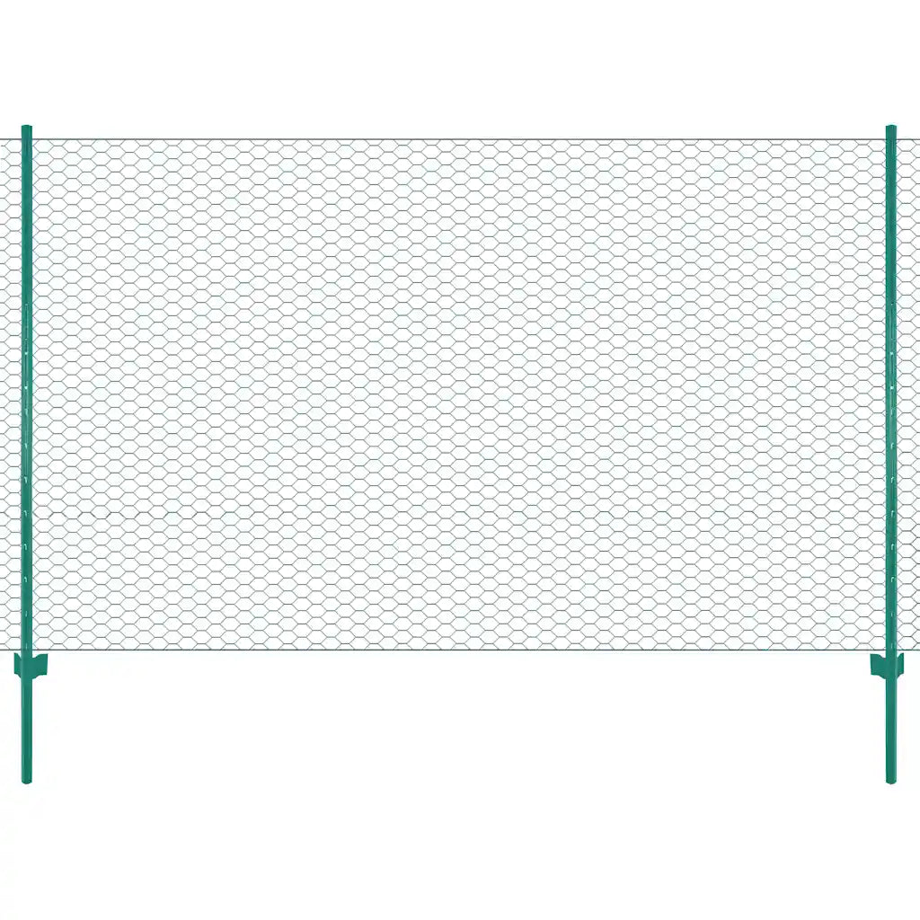 Cerca de arame com postes aço 25x1,5 m