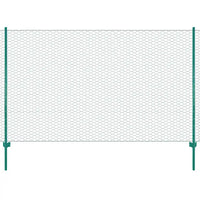 Cerca de arame com postes aço 25x1,5 m