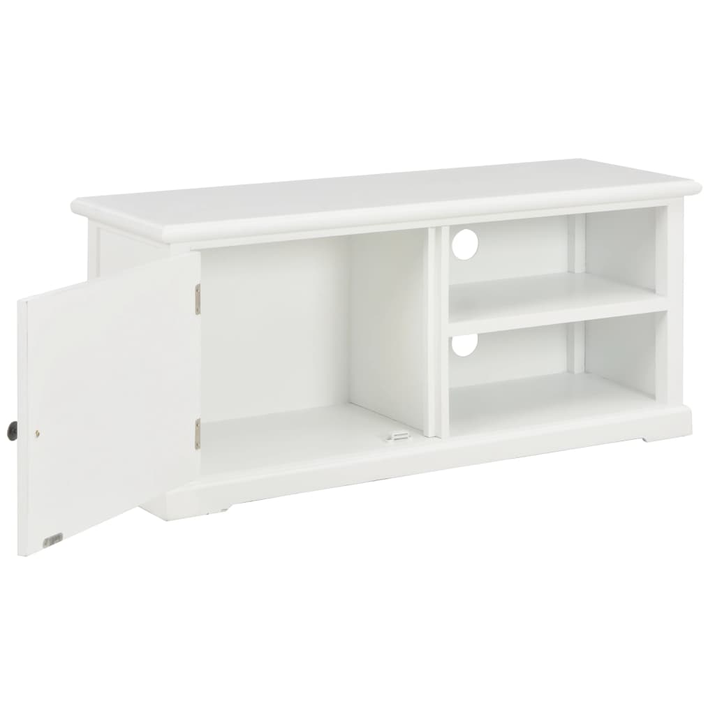 vidaXL Móvel de TV 90x30x40 cm madeira branco