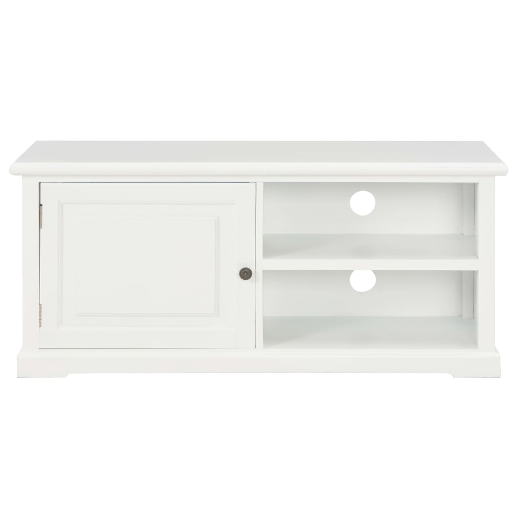 vidaXL Móvel de TV 90x30x40 cm madeira branco