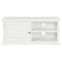 vidaXL Móvel de TV 90x30x40 cm madeira branco