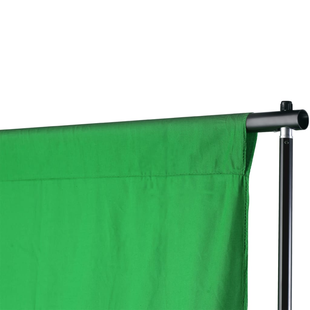 vidaXL Sistema porta-fundos 600 x 300 cm preto