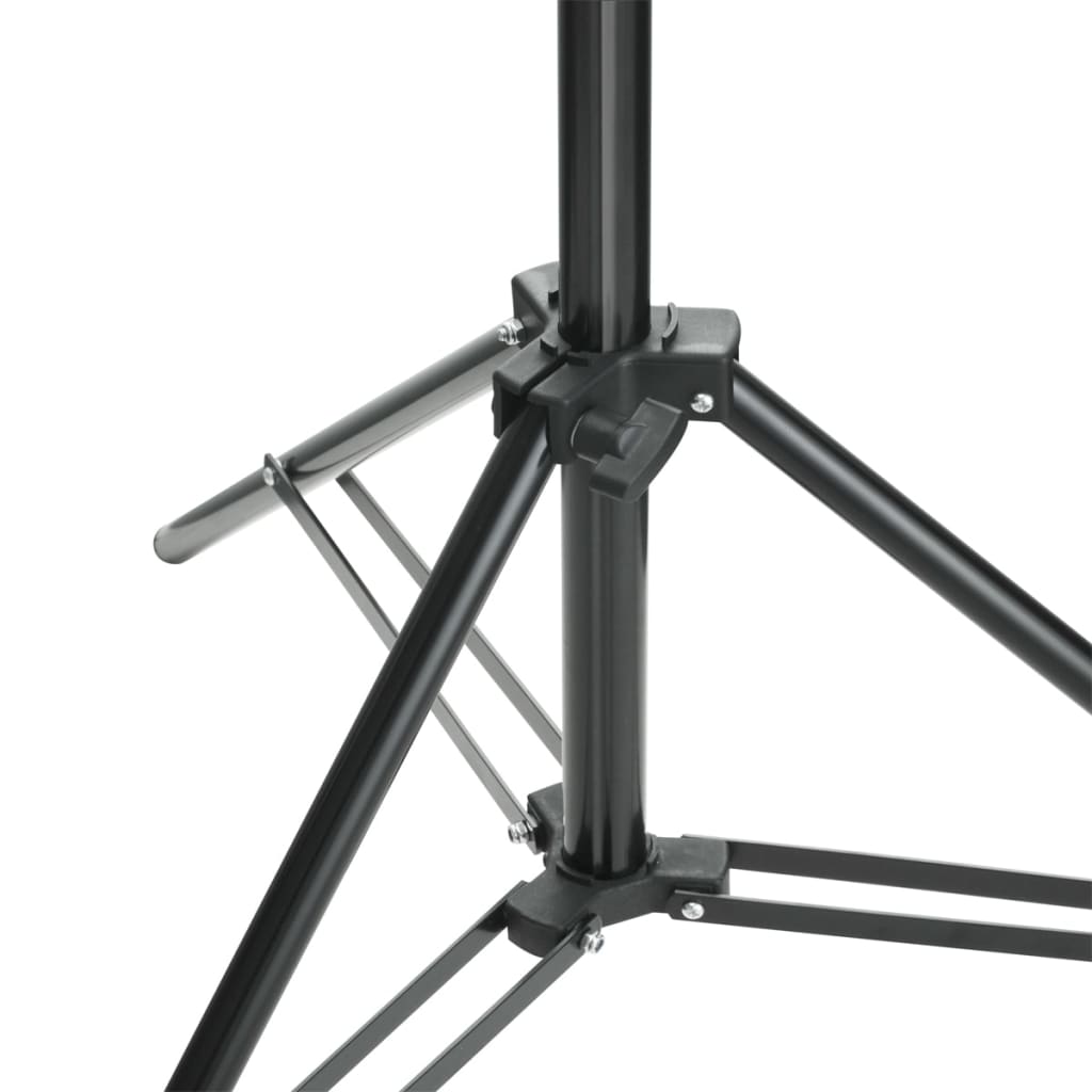 vidaXL Sistema porta-fundos 600 x 300 cm preto