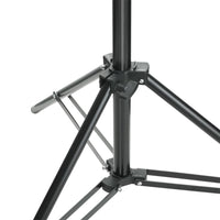 vidaXL Sistema porta-fundos 600 x 300 cm preto