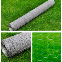 Cerca de arame hexagonal 1x25 m aço galvanizado