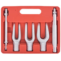 Conjunto extrator de rótulas 17/23/28mm p/ manutenção automóvel