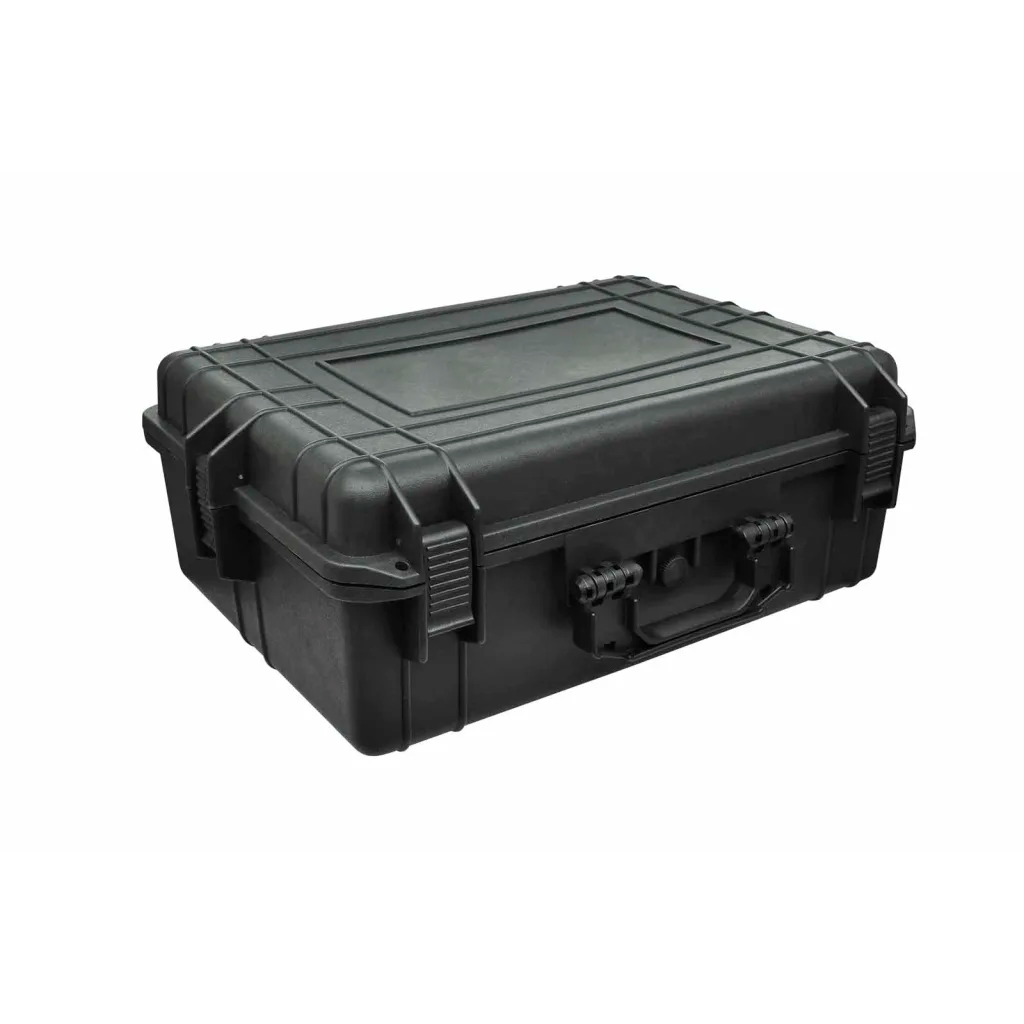 Maleta de plástico rígido 35L, Preta