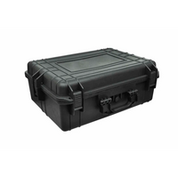 Maleta de plástico rígido 35L, Preta