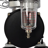 Conjunto de compressor de ar com 2 aerógrafos