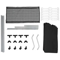 4 x cesto saco para roupa preto