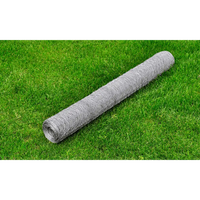 Cerca de arame p/ galinheiro 25x0,75 m aço galvanizado