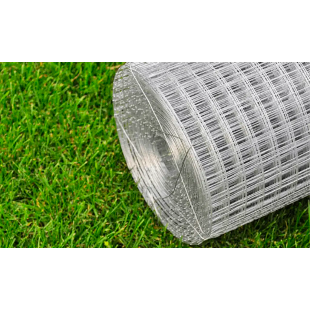 Cerca de arame p/ galinheiro 10x1 m aço galvanizado