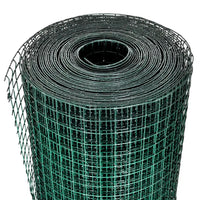 Cerca arame p/ galinheiro c/ revestimento PVC 10x1 m aço