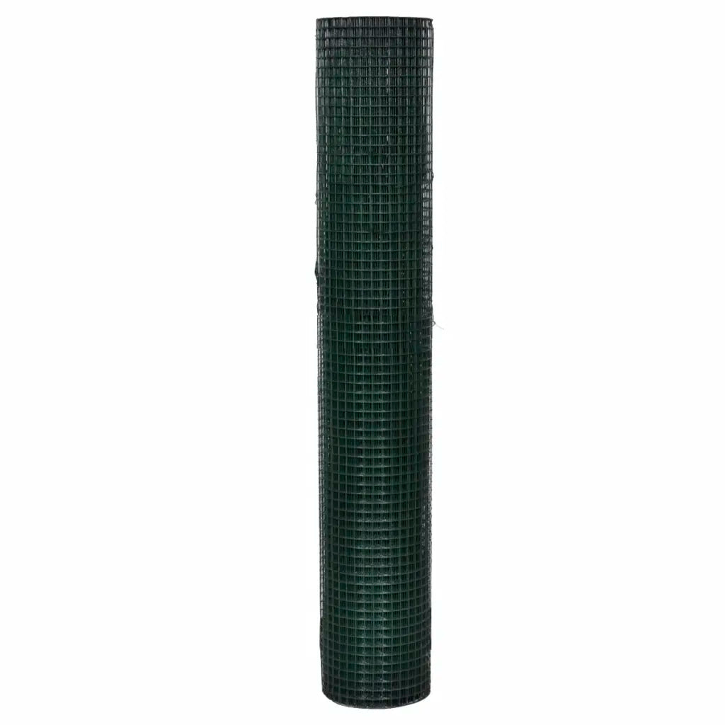 Cerca arame p/ galinheiro c/ revestimento PVC 10x1 m aço