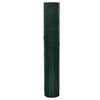 Cerca arame p/ galinheiro c/ revestimento PVC 25x1 m aço
