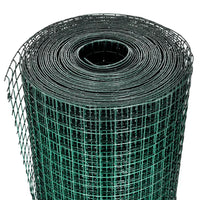 Cerca arame p/ galinheiro c/ revestimento PVC 25x1 m aço