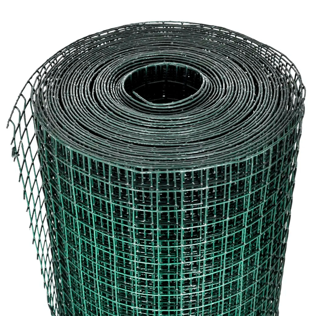 Cerca de arame para galinheiro 1x25 m aço galvanizado