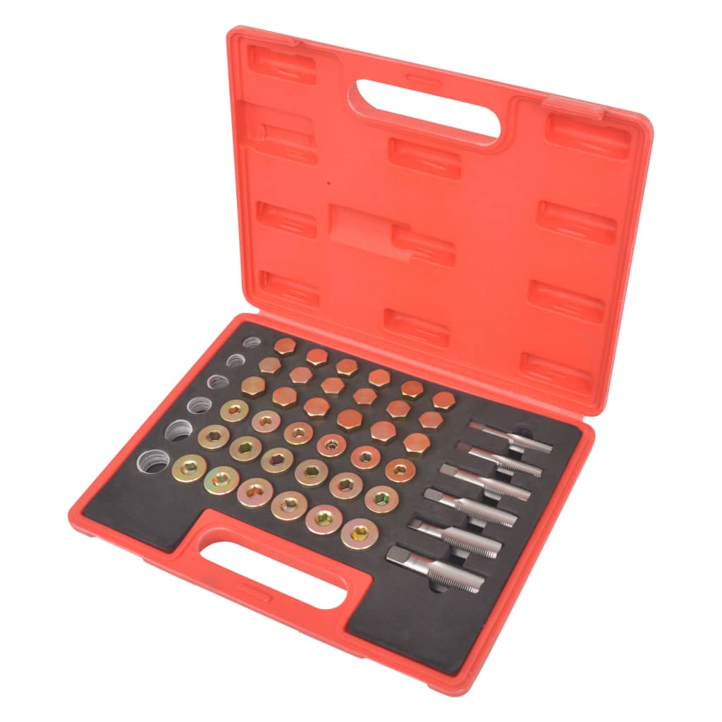 Conjunto ferramenta para reparação de drenagem de oléo