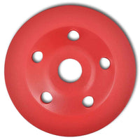 Roda de esmeril com linha dupla 125mm