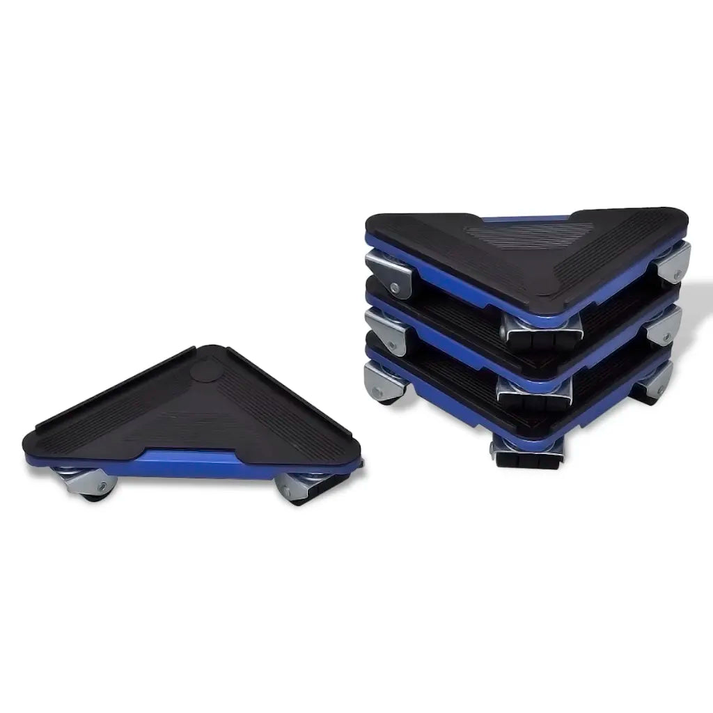 Conjunto de rodas e elevador para transporte de mobilias