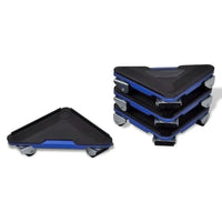 Conjunto de rodas e elevador para transporte de mobilias