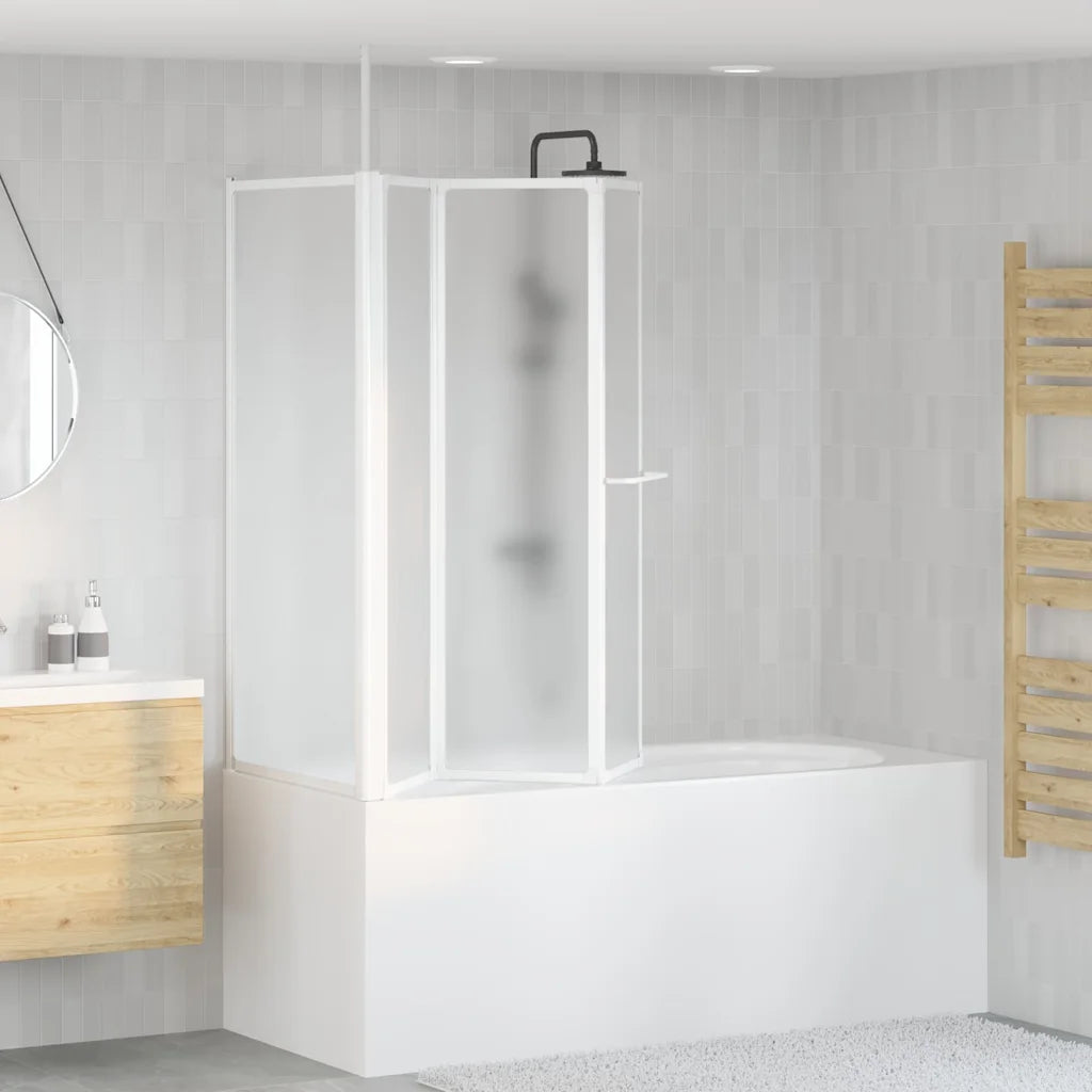 Cabine de duche dobrável formato L 70x120x137 cm 4 painéis